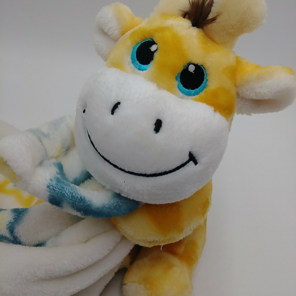 Little Beginnings Giraffe Stars Blankie Blanket Lovey